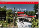 Die neue Website der Rhtischen Bahn