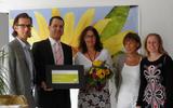 Foto (v.l.n.r.): Volker Meyer, Andreas Köninger, Andrea Weber, Monika Flor und Ulrike Knabe
