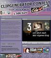 Clipgenerator Contest auf MyVideo.de