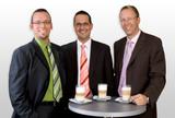 Geschftsfhrung der absofort Erfolg im Internet GmbH & Co. KG (v.l.n.r): Carsten Thne, Thorsten Piening und Igor Gaffling