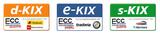Logos d-KIX, e-KIX, s-KIX
