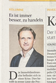 K-Makler punktet mit Statement zur Krise