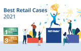 Best Retail Cases Awards 2021 - FACT-Finder holt Gold und Bronze