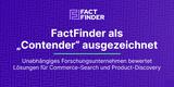 FactFinder als Contender eingestuft