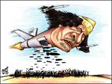 Cartoon gaddafi