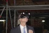 Michael Mller mit VR-Brille