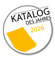 Logo Katalog des des Jahres 2026