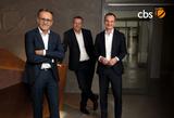 Von links: Die cbs-Geschäftsführer Holger Scheel,  Stefan Risse und Rainer Wittwen.