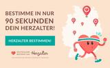 Hier geht's zum Test: www.herzalter-bestimmen.de