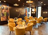 Mosel-Lounge der Jugendherberge in Traben-Trarbach. Nach der Modernisierung begeistert die Jugendherberge ihre Gäste.