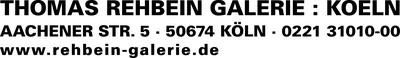 Thomas Rehbein Galerie Thomas Rehbein Galerie